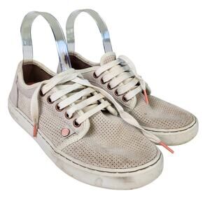 Satorisan Heisei Suede Punch Leather Shoes EU 38 US 7 Beige Heisenberg Sneakers